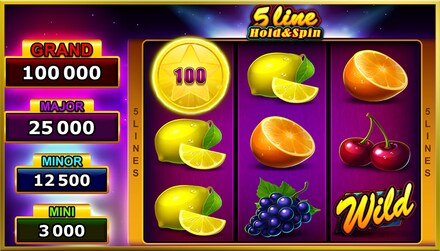 5 Line Hold & Spin screenshot