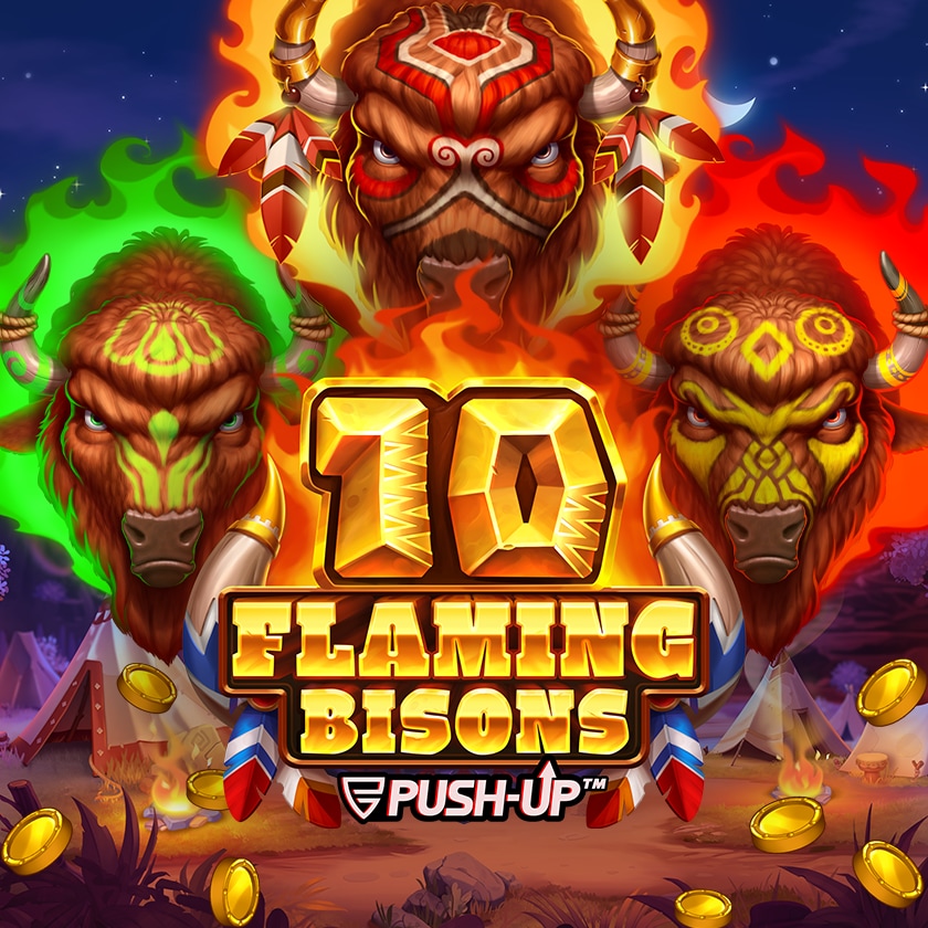 10 Flaming Bisons